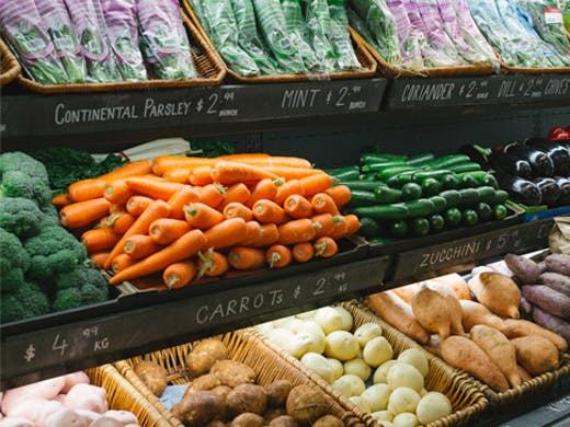 Maloneys Grocery Vegetables Range