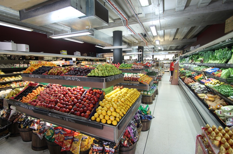 Shopping At Grocery Store In Sydney